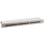 EFB 37666.1M Patchpanel STP 24xRJ45 Cat.6A, 19 1HE, RAL7035 grau