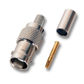 EFB 52511.1 BNC Buchse Gerade Crimp RG59/62 75/93 Ohm