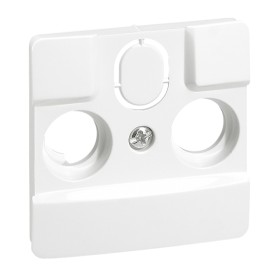 Legrand 664767 Niloe AntennenAbdeckung 3-Loch ultraweiss