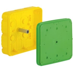 Kaiser 1297-02  Abzweigkasten 250x220x77mm für max.3 Stromkreise