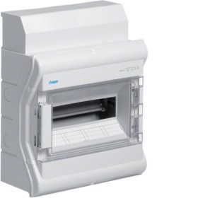 Hager VE112DN Vector Distribution IP65 12 PLE 12 Units with QucikConnect PE and N Terminal QC PE/N