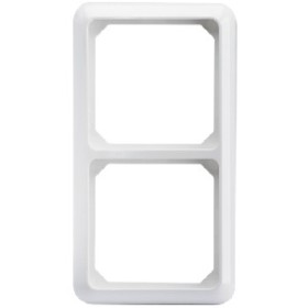 Elso 224204 Rahmen 2-fach FASHION Thermo reinweiß