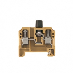 Weidmüller SAKS 1/35/G20 Sicherungs-Reihenklemme, Schraubanschluss, Sicherungselement, einseitig offen,