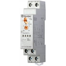Finder 147182300000 Treppenhaus-Lichtautomat, Servicefunktion, 1 Schließer 16 A, für 230 V AC
