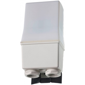 Finder 104182300000 Dämmerungsschalter für Außenmontage, IP 54, 1 bis 80 Lux, 1 Schließer 16 A, für 230 V AC