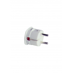 BACHMANN 911.272 SCHUKO Thermoplast-Winkelstecker, weiß