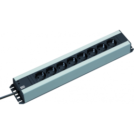 Bachmann HANDWERKERLEISTE 8xCEE7/3 Strom 2,0m CEE7/7 300006