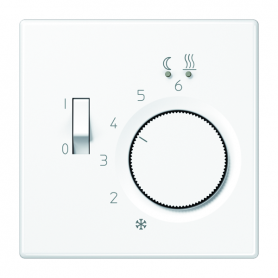 Jung FTR LS 231 WW Fußbodenheizungsregler, 10 A, AC 230 V , 50/60 Hz, Schließer 1-polig