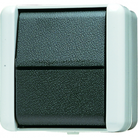 Jung 807 W rocker switch, 10 AX, 250 V, cross