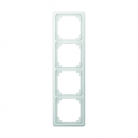 Jung CDP 584 WW frame, 4x, for horizontal and vertical combination