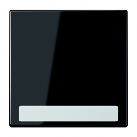 Jung LS 990 NA SW Wippe, Schriftfeld, für Wippschalter, Tastschalter, Taster und Taster BA 1fach