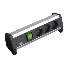 Bachmann 339.1001 Steckdosenleiste 3-fach m.Sch.