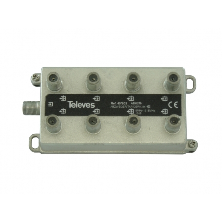 Televes AZ812TD 8-fach End-Abzweiger 5-1218 MHz AD: 12 dB 457803