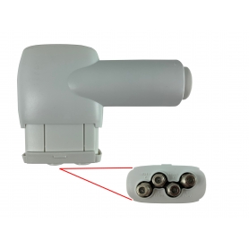 Televes SP44AR Quatro-Speisesystem Feed 23/40 mm für Multifeed-Empfang 3° 747110