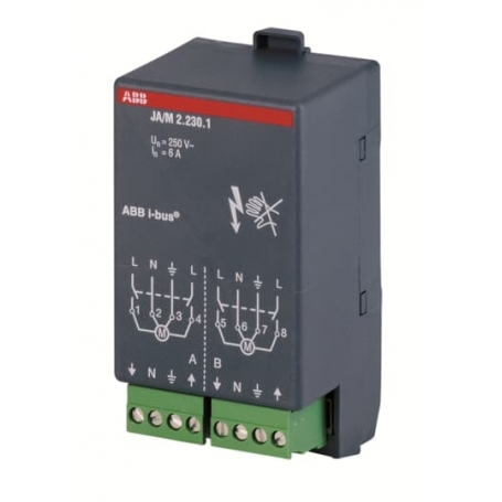 ABB 2CDG110003R0011 JA/M2.230.1 Jalousieaktormodul, 2fach, 230 V AC