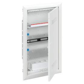 ABB 2CPX031384R9999 UK636MV Media-Verteiler, Unterputz 3-reihig, belüftete Tür