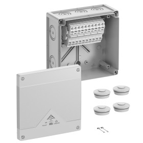 Spelsberg Abox Pro SL-10² Abzweigkasten, Schutzart IP66/IP67/IP69, max. 10², Schlagfestigkeit IK09, Schutzklasse II, Ui 690V AC,