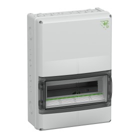 Spelsberg AK 14 Plus Kleinverteiler, grau, Schutzart IP65, 14 TE, Schlagfestigkeit IK08, Schutzklasse II, Bemessungsspannung 400